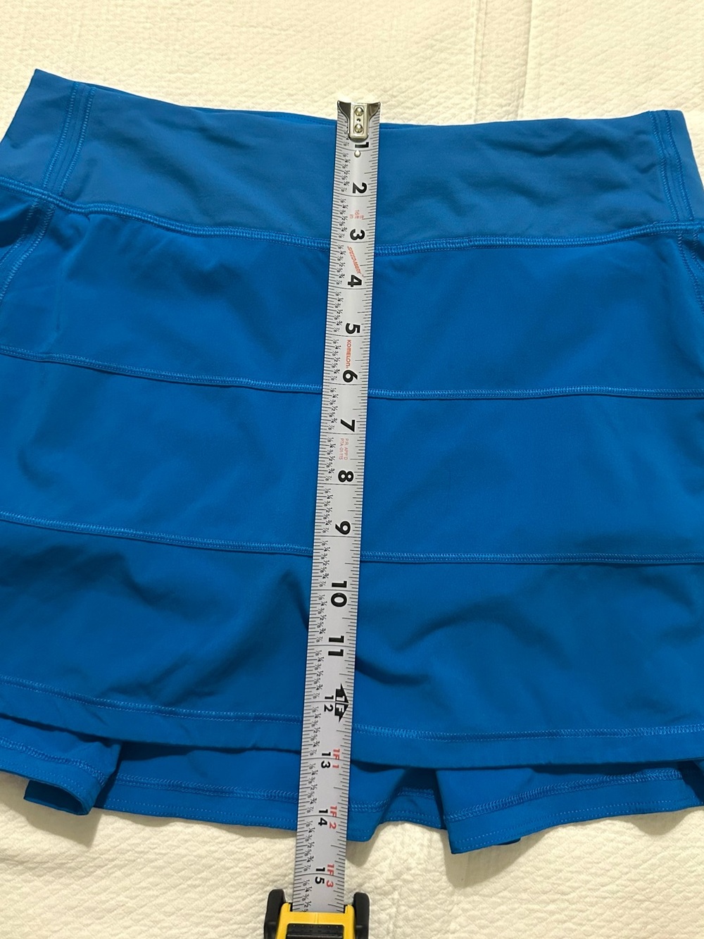 Lululemon Pace Rival Mid-Rise Skirt *Long in
Poolside SZ 6 - Picture 8 of 9